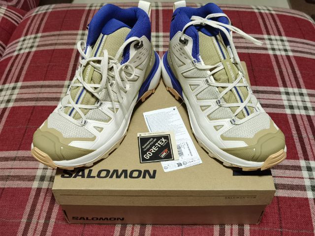 ขาว ผ้าใบ รองเท้าผ้าใบ UK 7.5 | EU 41 1/3 | US 8 อื่นๆ ร้องเท้า​ SALOMON X ULTRA 360 EDGE MID GTX