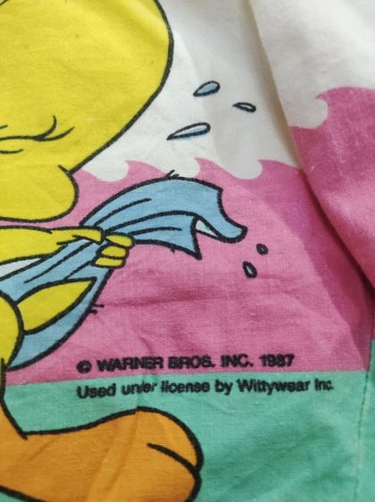 กางเกงขาสั้น TWEETY BIRD 80'S🐥 รูปที่ 2