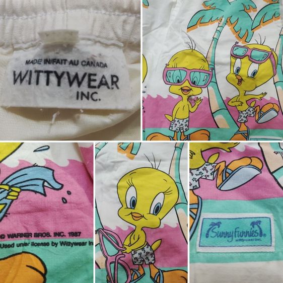 กางเกงขาสั้น TWEETY BIRD 80'S🐥 รูปที่ 16