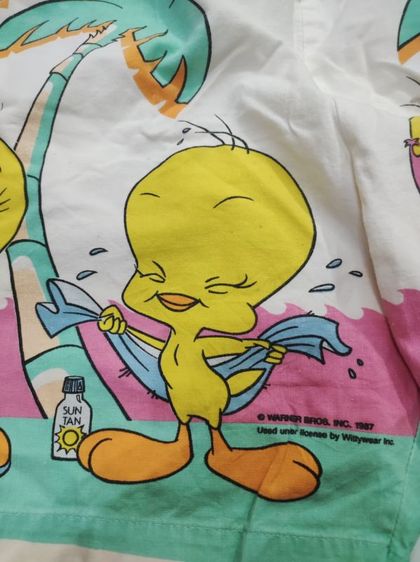กางเกงขาสั้น TWEETY BIRD 80'S🐥 รูปที่ 9
