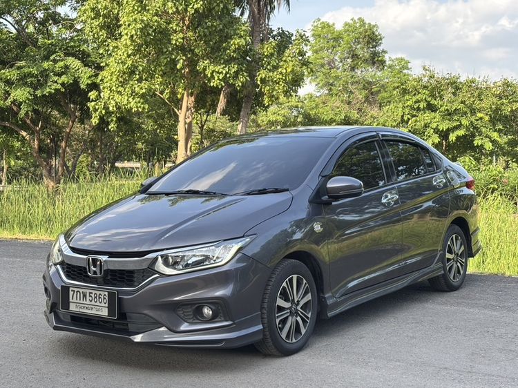 Honda City 2018 1.5 V i-VTEC Sedan เบนซิน ไม่ติดแก๊ส เกียร์อัตโนมัติ เทา รูปที่ 3