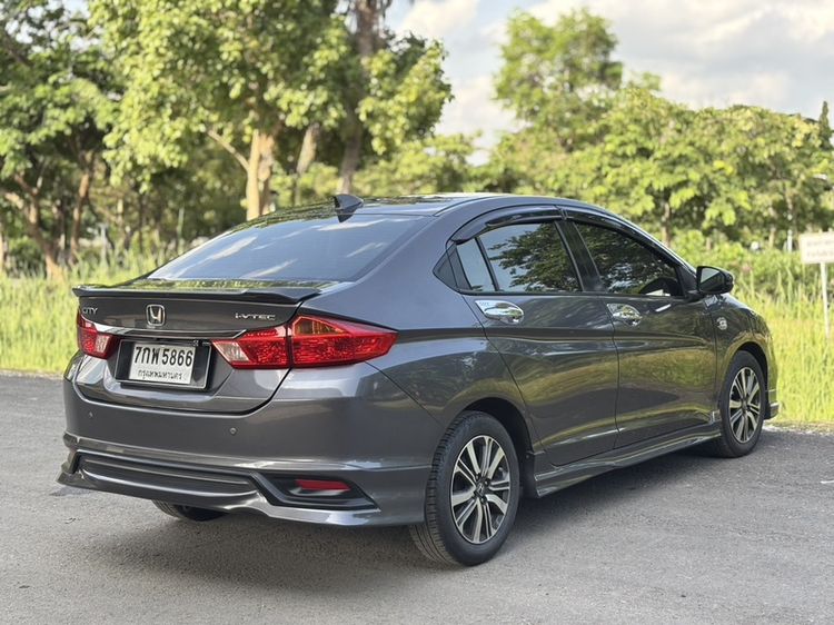 Honda City 2018 1.5 V i-VTEC Sedan เบนซิน ไม่ติดแก๊ส เกียร์อัตโนมัติ เทา รูปที่ 4