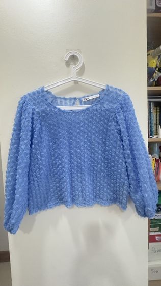 Zara เสื้อครอป รูปที่ 2