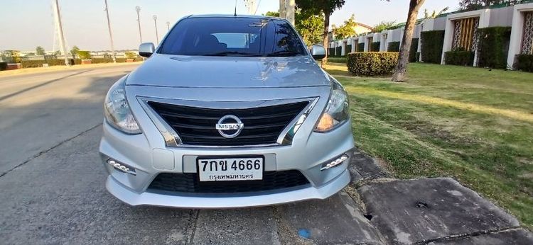 Nissan Almera 2018 1.2 E Sportech Sedan เบนซิน ไม่ติดแก๊ส เกียร์อัตโนมัติ บรอนซ์เงิน รูปที่ 3