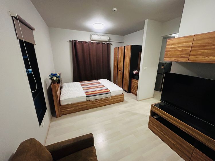 Ananda Development ไม่อนุญาต ตกแต่งครบ ให้เช่าคอนโดยูนิโอ พระราม2-ท่าข้าม ห้องมุมสุดทางเดิน ชั้น6 ตึกB