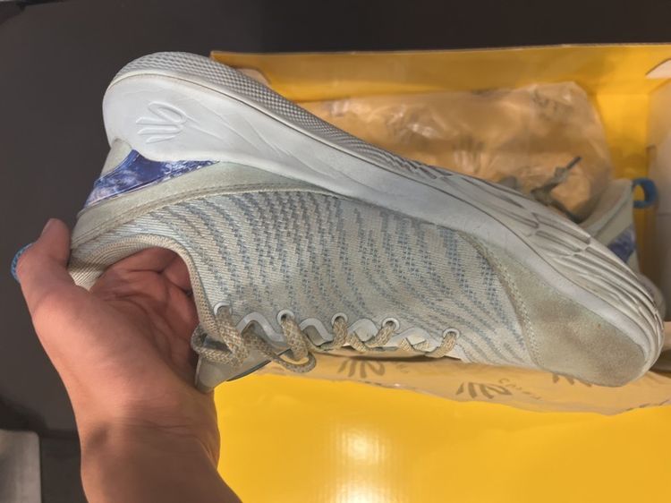 Under Armour Curry 12 PSCS Blue รองเท้าบาส Curry 12 สีฟ้า ไซส์ 6.5Y EU39 พร้อมกล่องแท้ รูปที่ 3