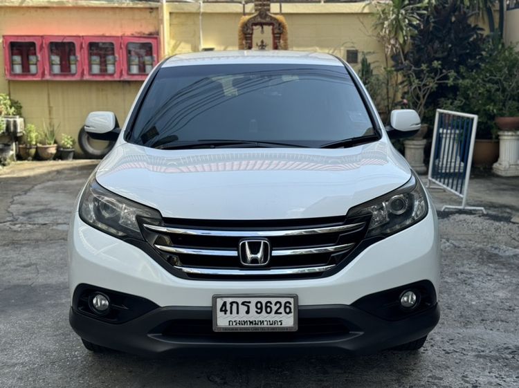 Honda CR-V 2012 2.4 EL 4WD Sedan เบนซิน ไม่ติดแก๊ส เกียร์อัตโนมัติ ขาว