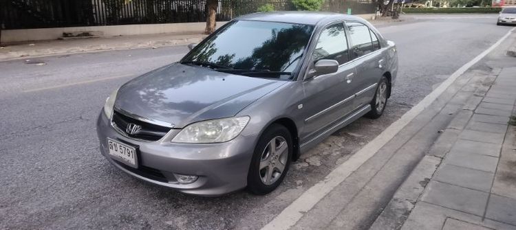 Honda Civic 2005 1.7 VTi Sedan เบนซิน เกียร์อัตโนมัติ เทา รูปที่ 3