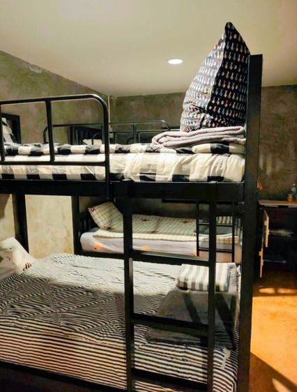 อื่นๆ 🛏️เตียง2ชั้นเหล็กกล่อง 3.5ฟุต (มี2ชุด) #ถอดแยกชิ้นได้