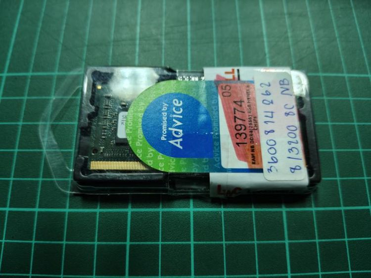 ที่เก็บข้อมูลและเมมโมรี่การ์ด Laptop Ram 8 GB DDR4 Bus 3200