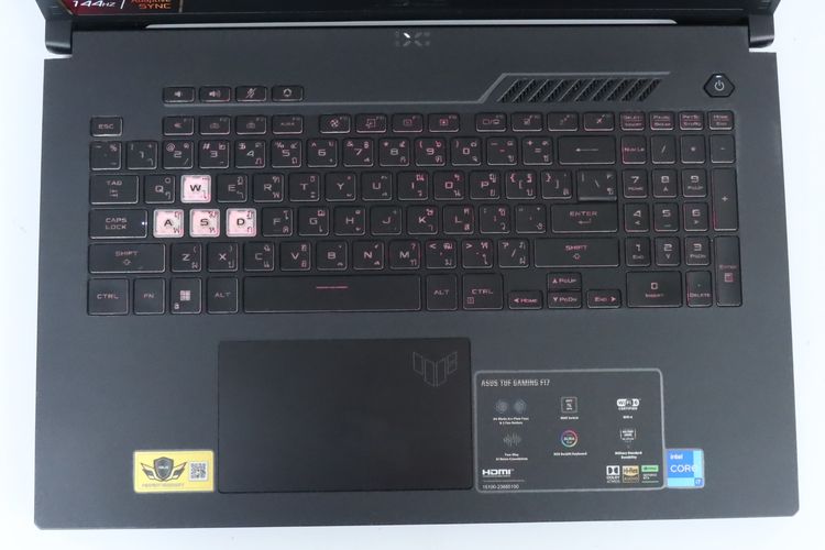ASUS TUF GAMING F17 Core i7-12700H RTX3050 RAM16.512GB  รูปที่ 4
