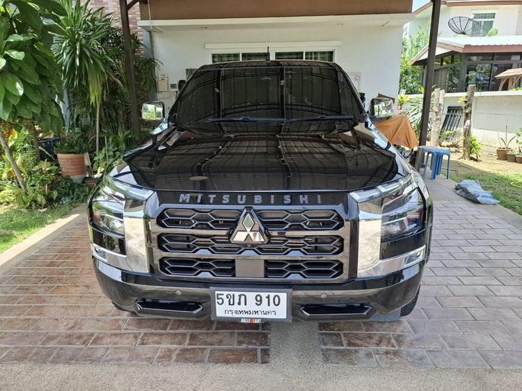 Mitsubishi Triton 2023 2.4 Active Pickup ดีเซล เกียร์อัตโนมัติ ดำ รูปที่ 3