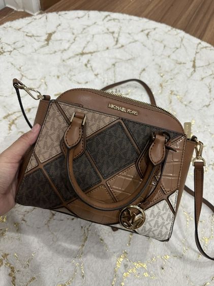 หนัง PU หญิง น้ำตาล กระเป๋า Michael Kors