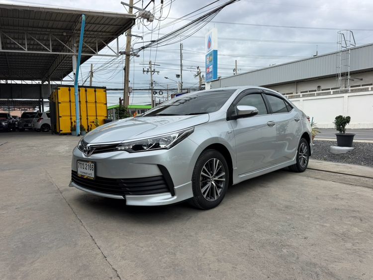 Toyota Altis 2018 1.6 G Sedan เบนซิน ไม่ติดแก๊ส เกียร์อัตโนมัติ เทา รูปที่ 2