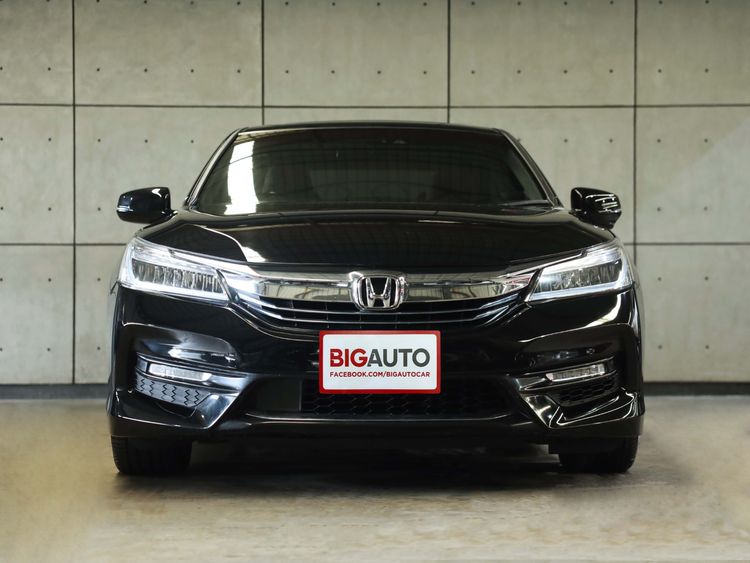 Honda Accord 2017 2.0 Hybrid Tech Sedan ไฮบริด ไม่ติดแก๊ส เกียร์อัตโนมัติ ดำ รูปที่ 4