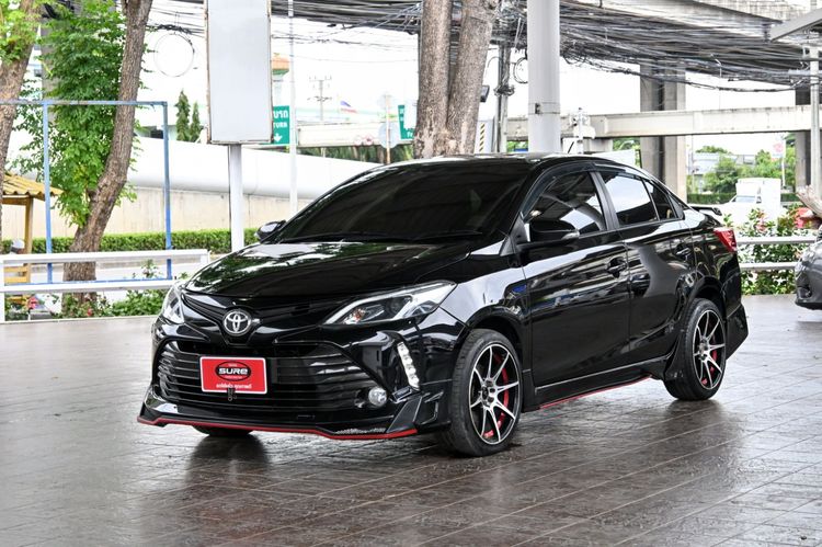 Toyota Vios 2017 1.5 G Sedan เบนซิน ไม่ติดแก๊ส เกียร์อัตโนมัติ ดำ