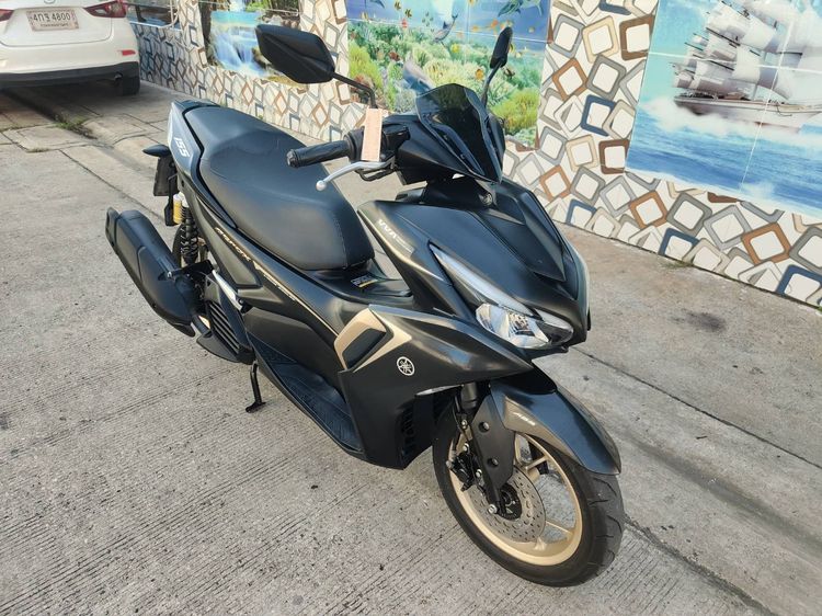 🛵ยังไงก็ขาย AEROX155 ปี 64 เครื่องดี สีสวย สตาร์ทมือ เล่มชุดโอนครบ+เปลี่ยนถ่ายน้ำมันเครื่องฟรี ส่งฟรี30 ก.ม รูปที่ 5
