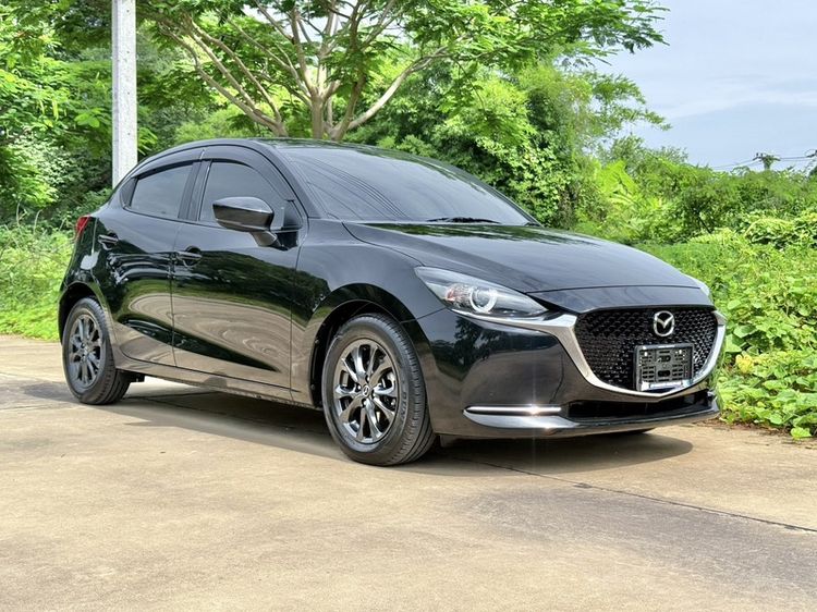 Mazda Mazda 2 2021 1.3 Skyactiv-G S Leather Sports Sedan เบนซิน เกียร์อัตโนมัติ ดำ รูปที่ 2