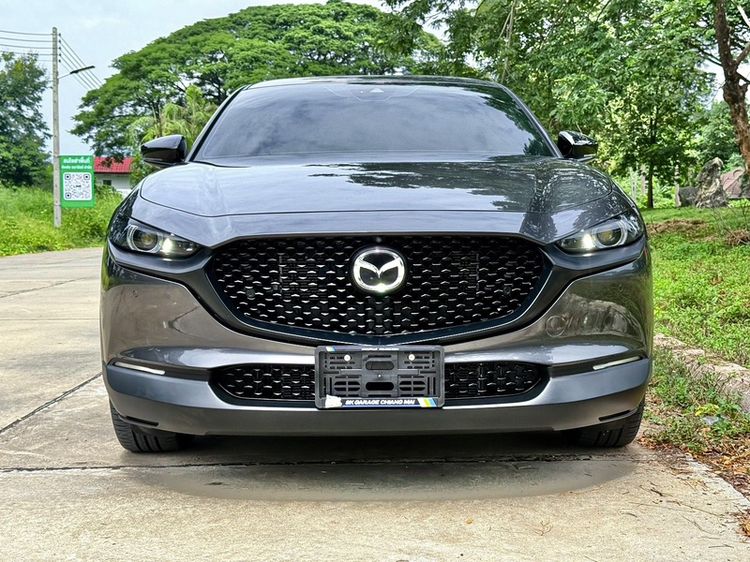 ฟรีดาวน์ MAZDA CX-30 2.0SP Carbon Edition Sunroof ท๊อปสุด ปี2567(จดทะเบียน มม2024) วิ่งเน้อยพียง 20,000 กม.สีเทาดำ ไม่เคยชน รถสวย.