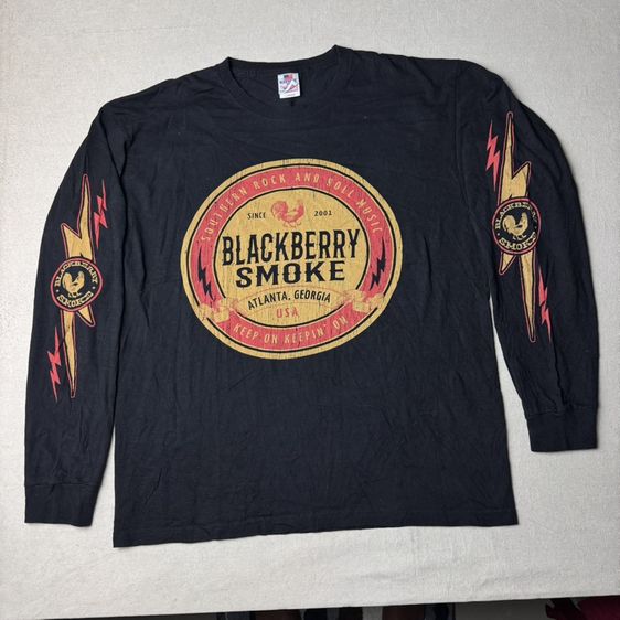 เสื้อยืดแขนยาว Blackberry Smoke Size L