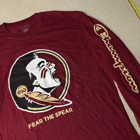 เสื้อยืดแขนยาว Champion​ x Indian Size XL รูปที่ 5