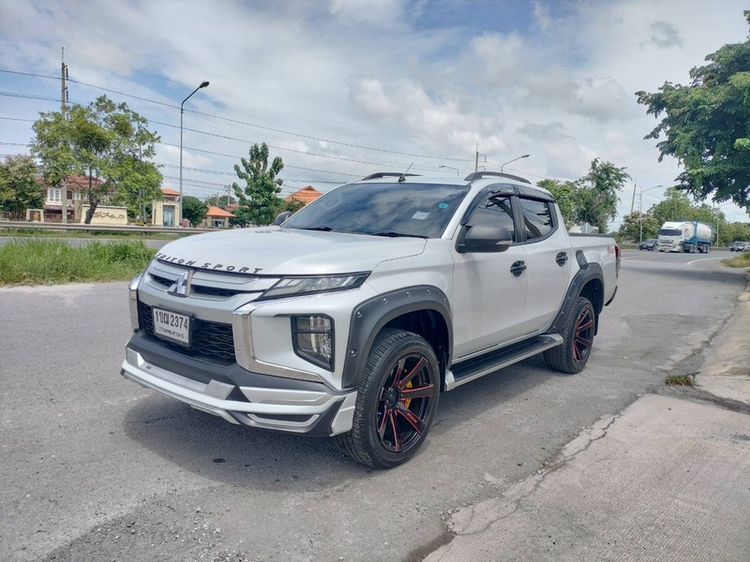 Mitsubishi Triton 2019 2.5 GLX Plus Pickup ดีเซล ไม่ติดแก๊ส เกียร์อัตโนมัติ ขาว