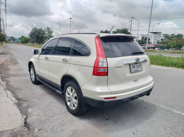 Honda CR-V 2010 2.0 S Utility-car เบนซิน LPG เกียร์อัตโนมัติ ขาว รูปที่ 4