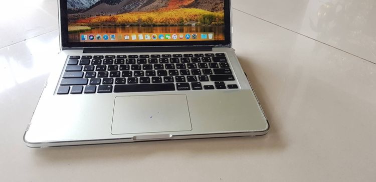 ขายโน๊ตบุ๊ค MacBook Pro 13 นิ้ว Ram 4GB จอ 13.3 ที่ชาร์จ กระเป๋า สภาพสวย ทำงานออฟฟิต ดูหนัง ฟังเพลง สนใจคุยได้ครับ  รูปที่ 2