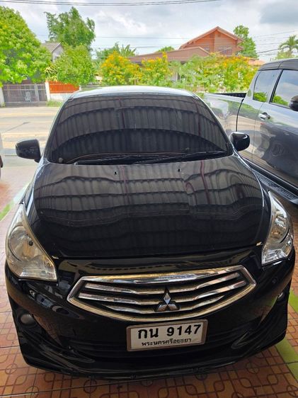 รถ Mitsubishi Attrage 1.2 GLS สี ดำ