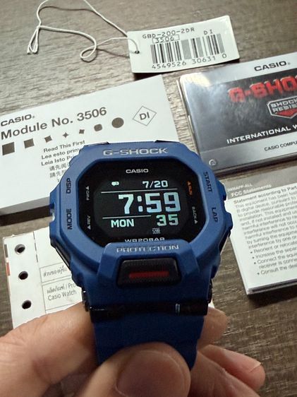 casio gshock gbd200 2dr รูปที่ 12