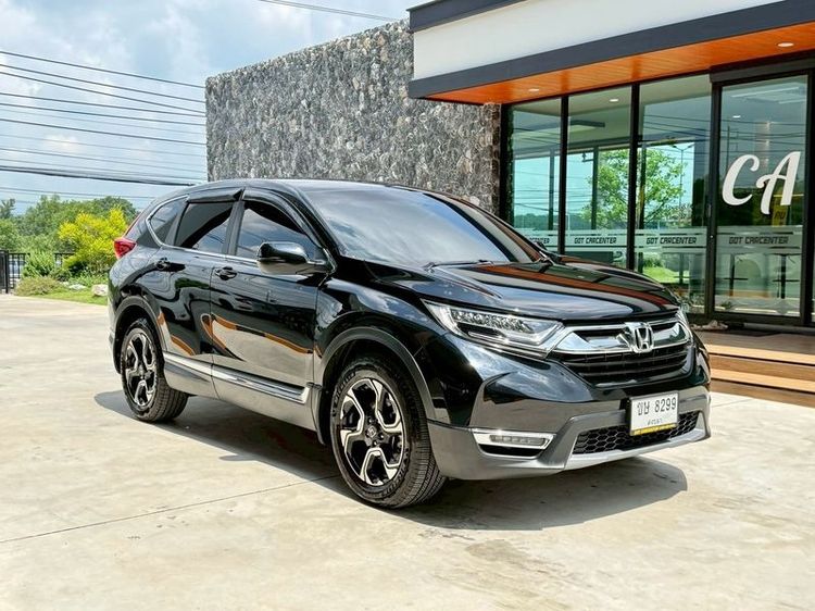 Honda CR-V 2019 1.6 DT EL 4WD Utility-car ดีเซล ไม่ติดแก๊ส เกียร์อัตโนมัติ ดำ