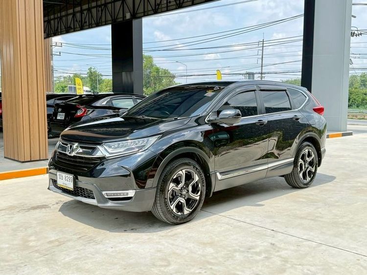 Honda CR-V 2019 1.6 DT EL 4WD Utility-car ดีเซล ไม่ติดแก๊ส เกียร์อัตโนมัติ ดำ