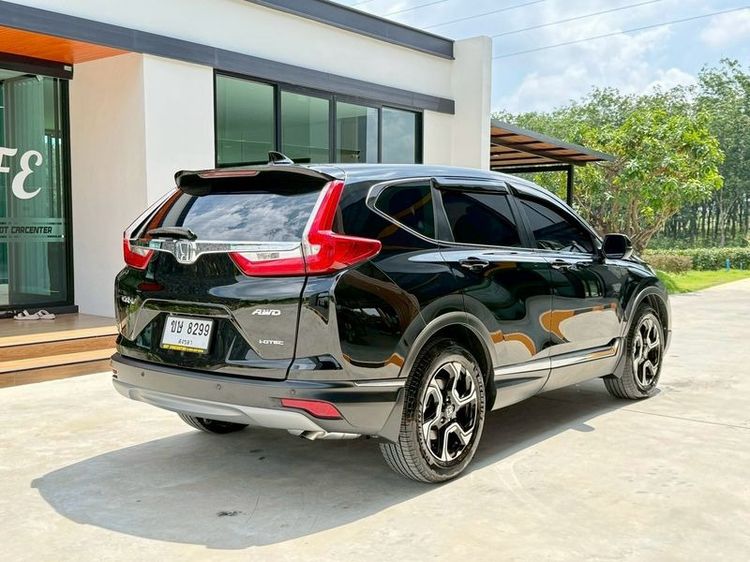 Honda CR-V 2019 1.6 DT EL 4WD Utility-car ดีเซล ไม่ติดแก๊ส เกียร์อัตโนมัติ ดำ รูปที่ 4