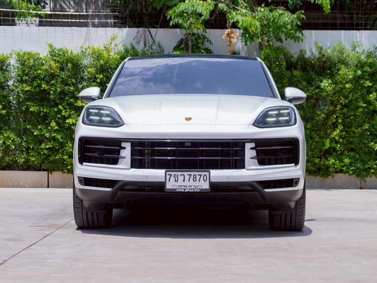 Porsche Cayenne 2026 3.0 E-Hybrid Coupé 4WD Utility-car ปลั๊กอินไฮบริด (PHEV) ไม่ติดแก๊ส เกียร์อัตโนมัติ ขาว รูปที่ 2