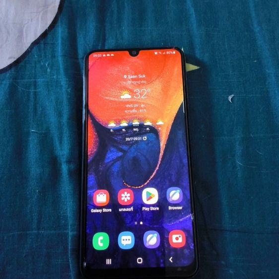 อื่นๆ 128 GB ขาย โทรศัพท์ ซัมซุง samsung A50 จอร้าว ทัชได้ปกติ ทุกอย่างทำงานได้ปกติ แรม 6GB เนื้อที่ 128GB ขายตามสภาพครับ