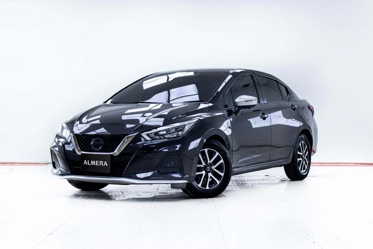 Nissan Almera 2022 1.0 V Sedan เบนซิน ไม่ติดแก๊ส เกียร์อัตโนมัติ ดำ