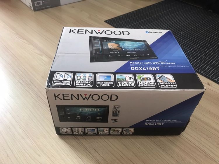 เครื่องเสียงติดรถ 2Din Kenwood DDX418BT รูปที่ 6