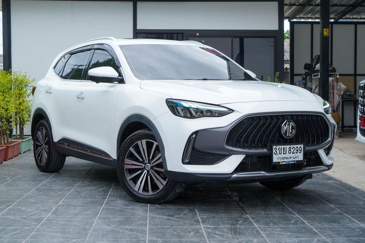 MG HS 2022 PHEV 1.5 SUV AT Utility-car ปลั๊กอินไฮบริด (PHEV) ไม่ติดแก๊ส เกียร์อัตโนมัติ ขาว รูปที่ 3