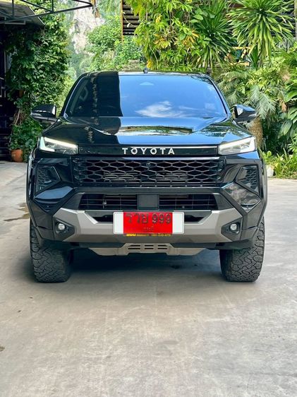 Toyota Hilux Travo 2026 Double Cab 2.8 Overland Plus Pickup ดีเซล ไม่ติดแก๊ส เกียร์อัตโนมัติ ดำ รูปที่ 2