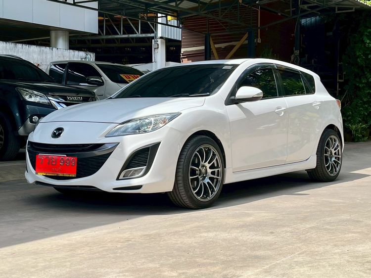 Mazda Mazda3 2013 2.0 Maxx Sports Sedan เบนซิน ไม่ติดแก๊ส เกียร์อัตโนมัติ ขาว