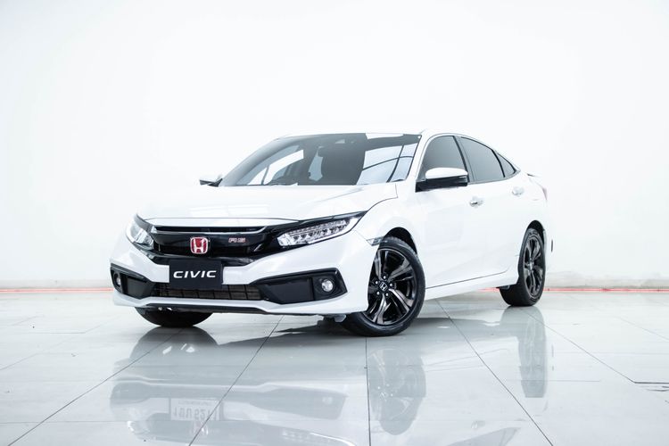 รถ Honda Civic 1.5 Turbo RS สี ขาว
