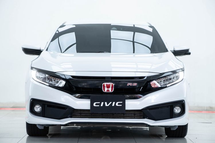 Honda Civic 2020 1.5 Turbo RS Sedan เบนซิน ไม่ติดแก๊ส เกียร์อัตโนมัติ ขาว รูปที่ 4