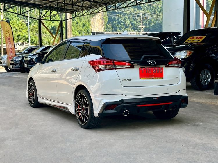 Toyota Yaris 2019 1.2 G Sedan เบนซิน ไม่ติดแก๊ส เกียร์อัตโนมัติ ขาว รูปที่ 4