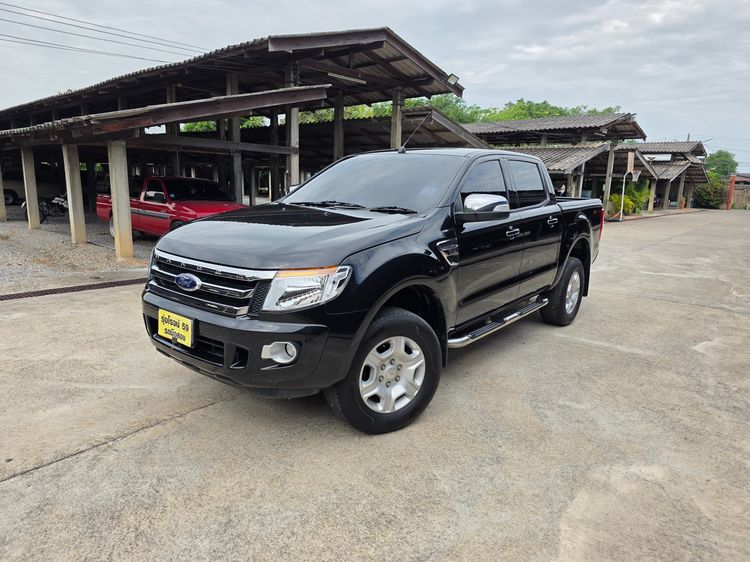 Ford Ranger 2014 2.2 Hi-Rider XLT Pickup ดีเซล ไม่ติดแก๊ส เกียร์อัตโนมัติ ดำ รูปที่ 2