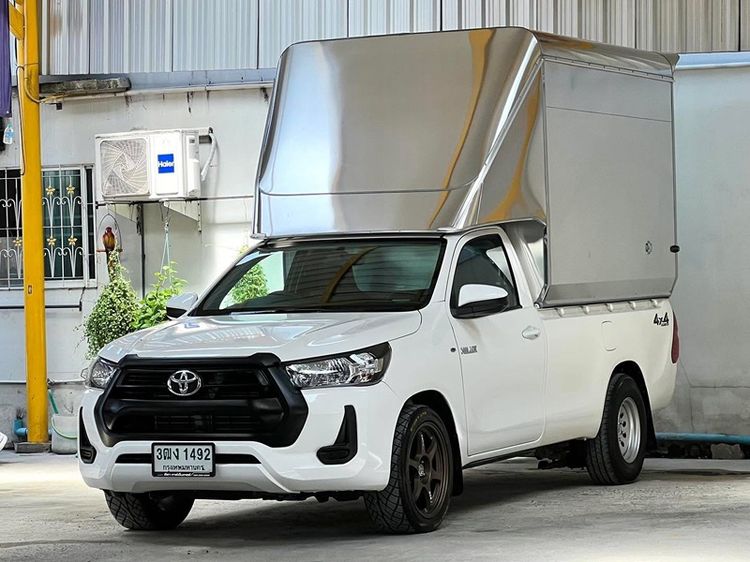 รถ Toyota Hilux Revo 2.4 Entry สี ขาว