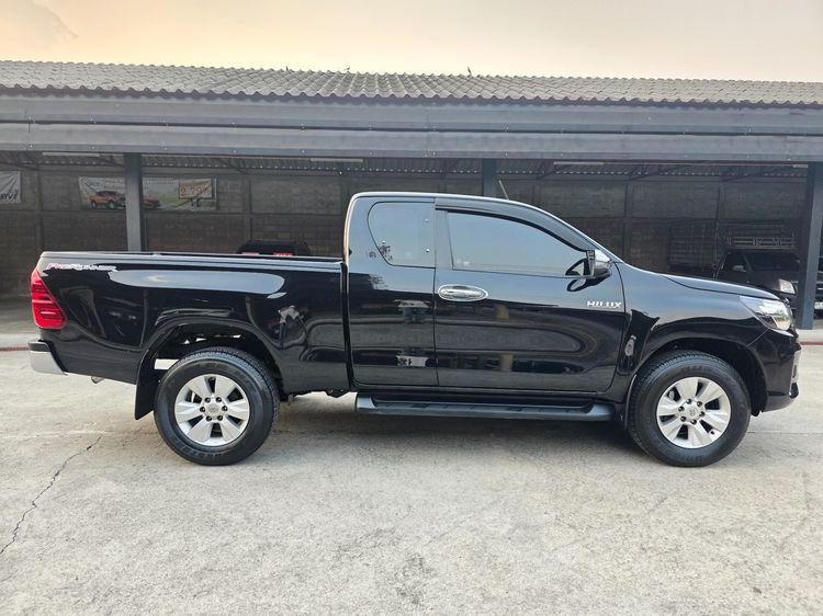 Toyota Hilux Revo 2018 2.4 E Prerunner Pickup ดีเซล ไม่ติดแก๊ส เกียร์อัตโนมัติ ดำ รูปที่ 4