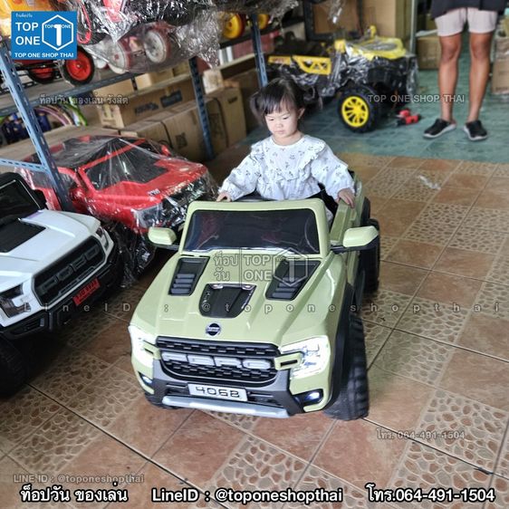 FORD RANGER RAPTOR รถฟอร์ดเรนเจอร์แรพเตอร์ รถไฟฟ้าเด็กเล่น ส่งฟรีทั่วไทย มีหน้าร้านรังสิต โทร064-491-1504 รูปที่ 8