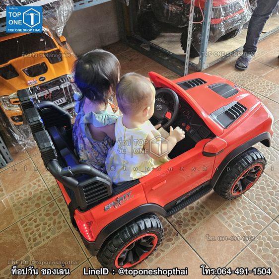 FORD RANGER RAPTOR รถฟอร์ดเรนเจอร์แรพเตอร์ รถไฟฟ้าเด็กเล่น ส่งฟรีทั่วไทย มีหน้าร้านรังสิต โทร064-491-1504 รูปที่ 6