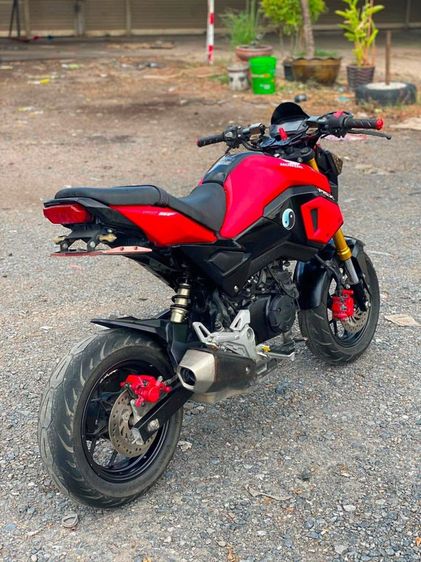 HONDA MSX SF 125 สีดำแดง ปี61 ภาษี 65 เครื่องดี รูปที่ 4