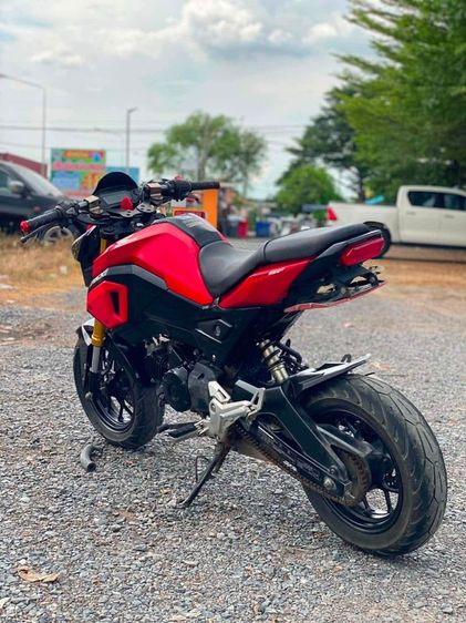 HONDA MSX SF 125 สีดำแดง ปี61 ภาษี 65 เครื่องดี รูปที่ 5